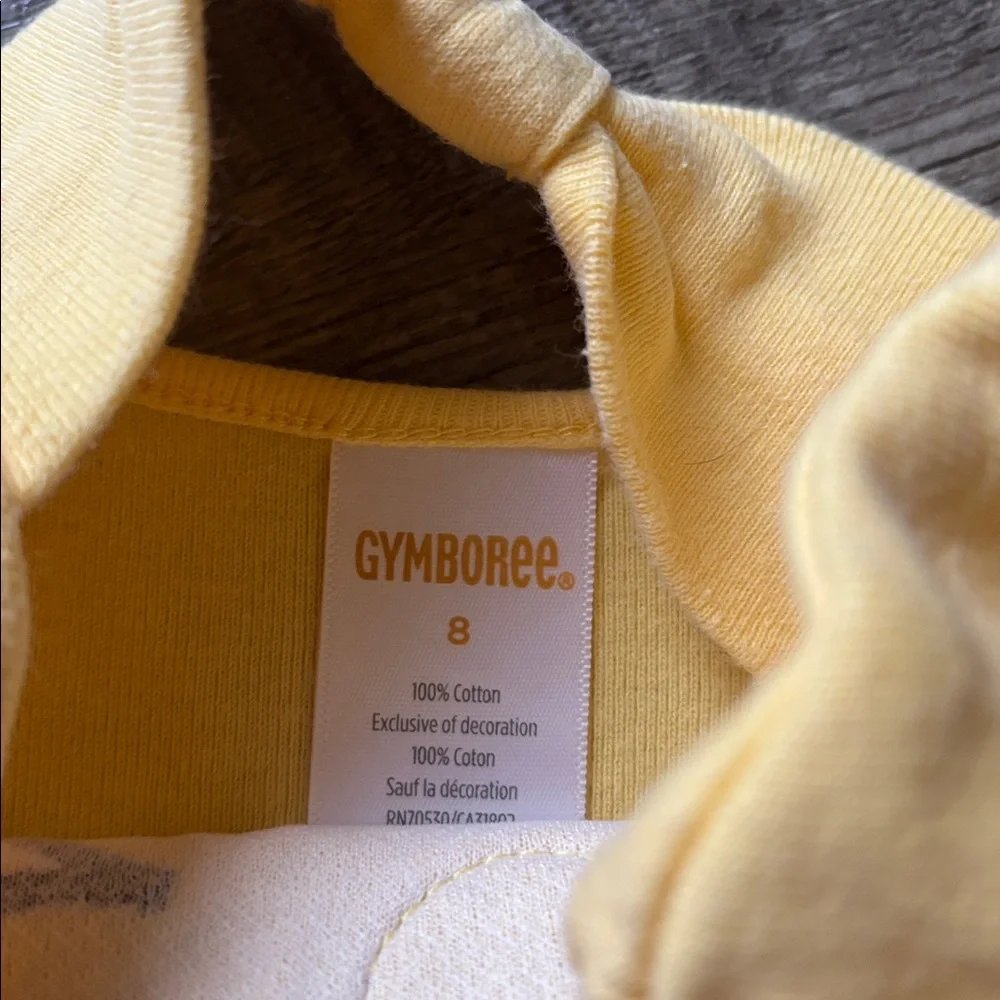 Gymboree outfit Yellow & White